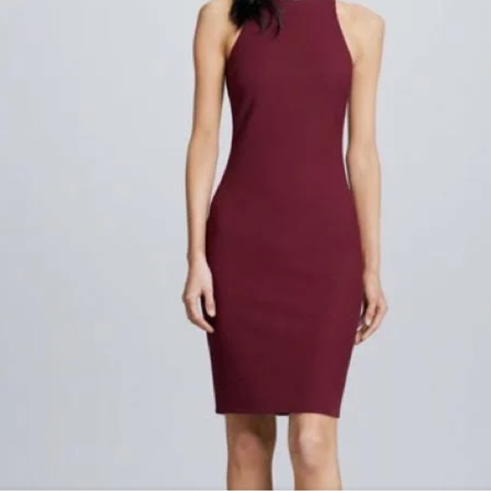 Elizabeth & James Maroon Dress